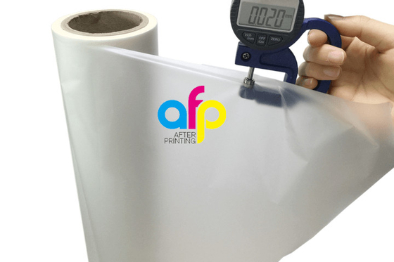 20micron Matte Lamination Film 500mm*3000m Roll Size SGS Certification