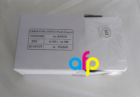 3 Layers PET Pouch Laminating Film
